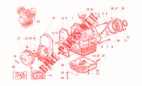 Cárter motor II para MOTO GUZZI California EV (V11 EV USA) 2000
