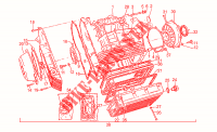 Cárter motor para MOTO GUZZI California III Carburatori Carenato 1989
