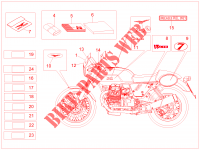 Calcomanías y placas para MOTO GUZZI V7 Racer 2015